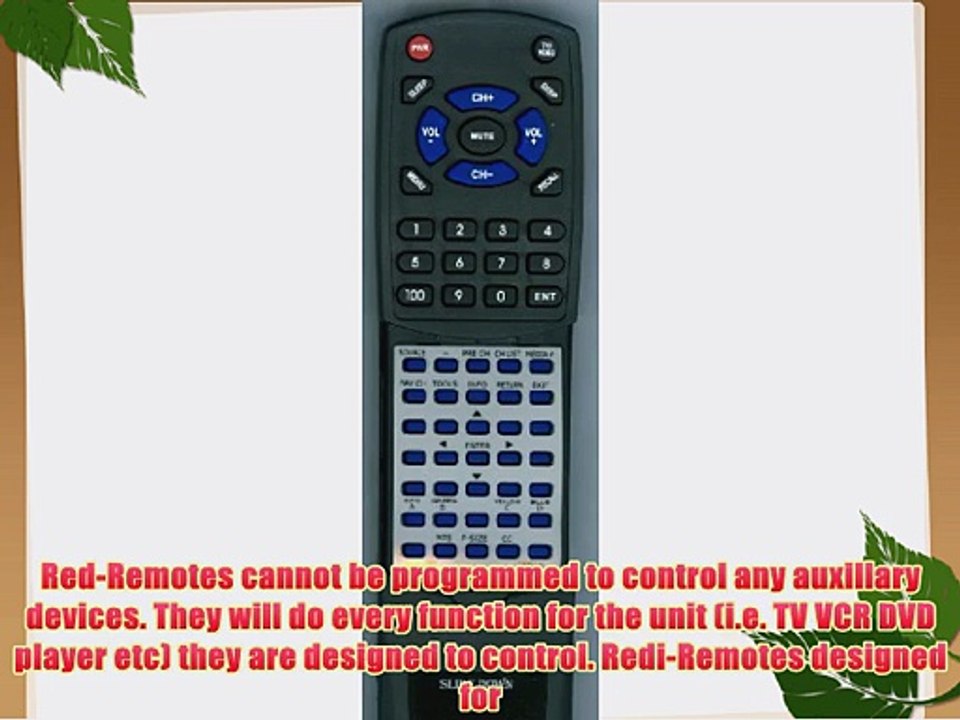 SAMSUNG Replacement Remote Control for LN22C500B2FXZA LN26C350D1DXZA PN51D530A3F