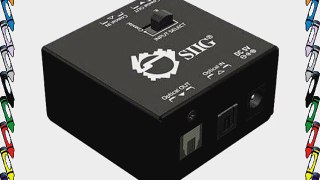 SIIG S/PDIF Coaxial/TOSLINK 2-Way Converter