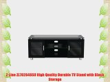 Z-Line ZL702648SU High Quality Durable TV Stand with Black Storage