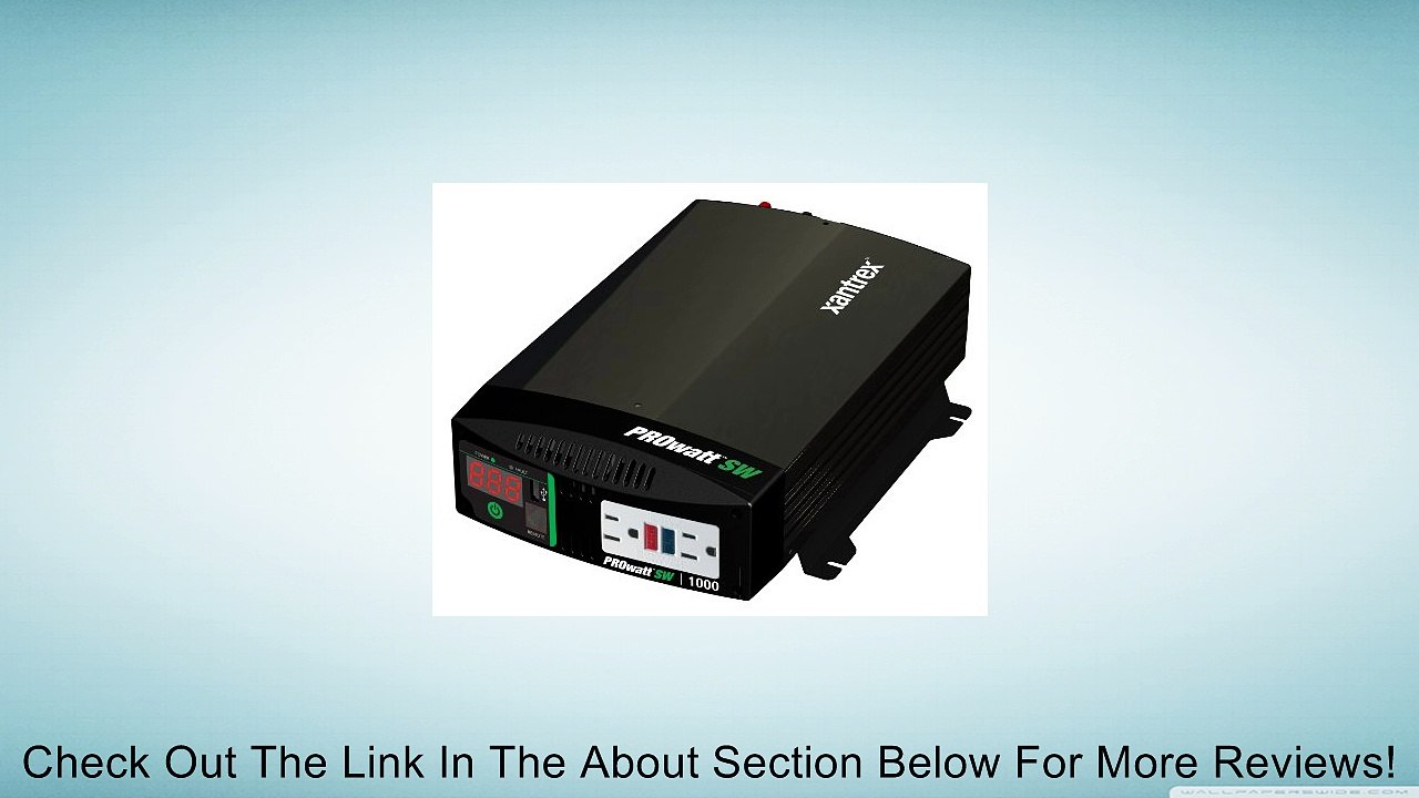 Xantrex 806-1210 PROwatt 1000 SW Inverter Review
