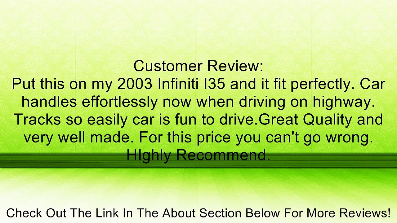 STRUT BAR MAXIMA 00-03 FRONT UPPER, 6 LBs Review