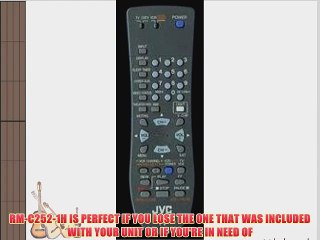 JVC RM-C252-1H REMOTE CONTROL