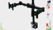Tyke Supply Dual LCD Monitor Stand desk clamp holds up to 24 lcd monitors