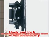 VideoSecu Articulating TV Wall Mount Bracket for 26-55 LCD LED Plasma 3D TV with VESA up to