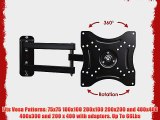 Mount-It! LCD TV Wall Mount Bracket with Full Motion Swing Out Tilt and Swivel Articulating