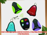 Click 'n Dig Model E4 Key Finder. 4 Receivers. Wireless RF Remote Item Wallet Locator
