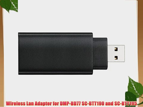 Panasonic DMP-BD77 DMP-BD79 SC-BTT190 and SC-BTT195 Wireless Lan Adapter (DY-WL5)