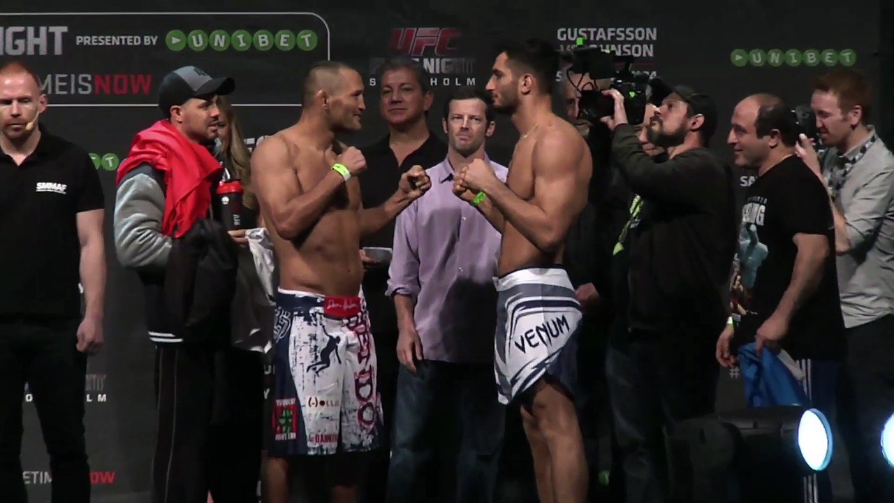 Fight Night Stockholm: Weigh-In Highlights