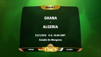 Highlights | Ghana (1-0) Algeria | CAN 2015