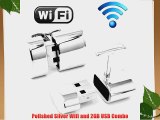 Polished Silver Wifi and 2GB USB Combo