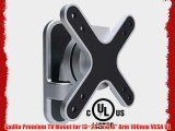 GadKo Premium TV Mount for 13~27 w/2.6 Arm 100mm VESA UL