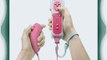 Leegoal (TM) Pink Built in Motion Plus Remote and Nunchuck Controller with Silicone Case Wrist