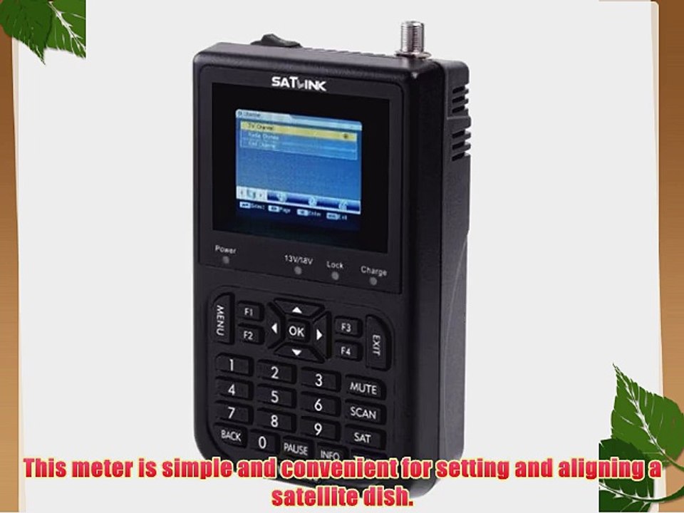 Digital Satellite Signal Finder SATlink WS-6906 3.5 LCD