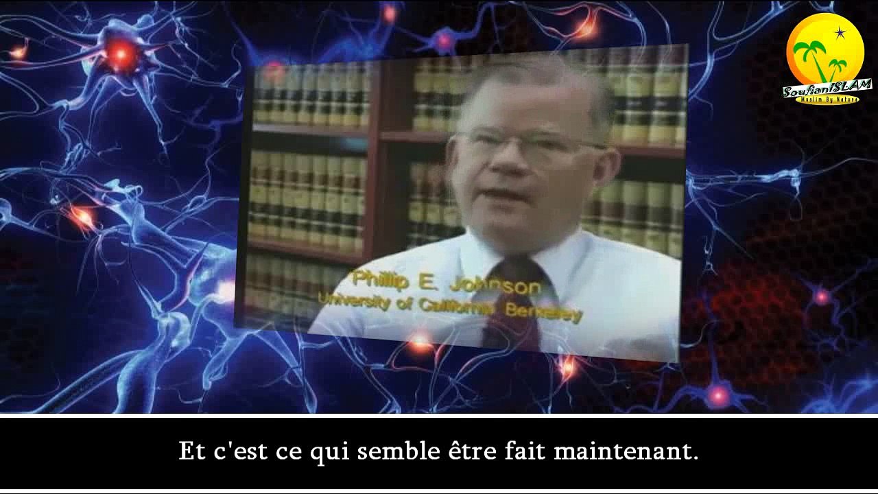 Le darwinisme est une religion matérialiste laïque. Professeur. Phillip E. Johnson