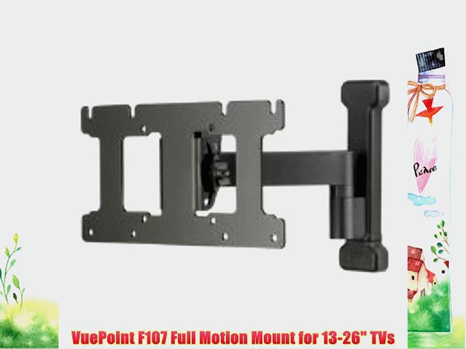 VuePoint F107 Full Motion Mount for 13-26 TVs