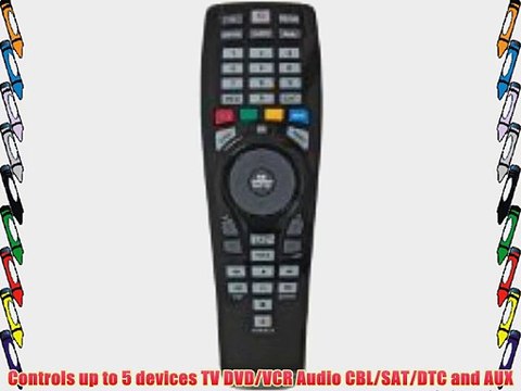 One for All Universal 5 Device Remote Control (OARC05G)