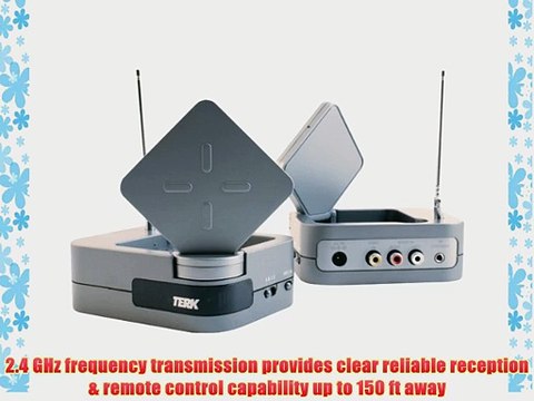Leapfrog By Terk Lf30s Wavemaster 30 2.4 Ghz A/V Distribution System With Remote Control Extender