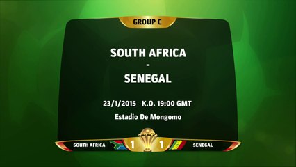 Highlights | South Africa (1-1) Senegal | CAN 2015