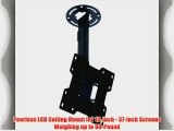Peerless LCD Ceiling Mount for 15-inch - 37-inch Screens Weighing up to 80-Pound