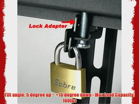 EZ Mounts - Motion Touch Tilt Low Profile Design 32-50 TV Wall Mount Bracket for LCD LED Plasma