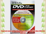 PlayTech Laser Lens Cleaning System for DVD CD Xbox 360 PS2 and PS3