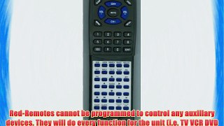 CLARION Replacement Remote Control for VZ401 NZ502 VX401 RCX005