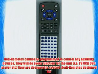 CLARION Replacement Remote Control for VZ401 NZ502 VX401 RCX005