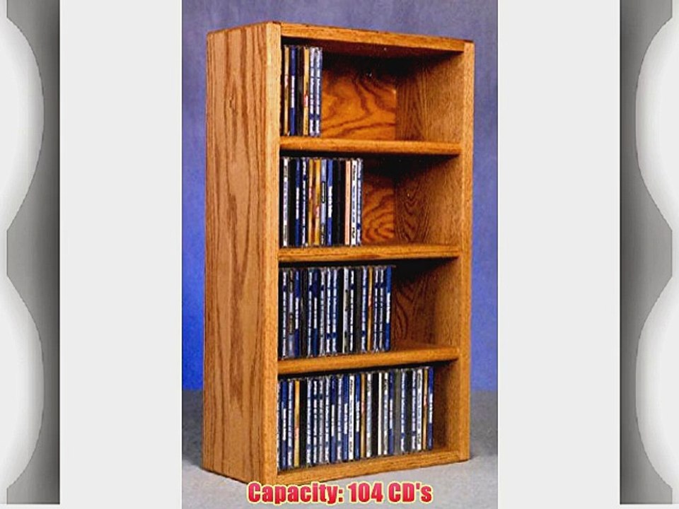 400 Series 104 CD Wall Mounted Multimedia Storage Rack Finish: Dark