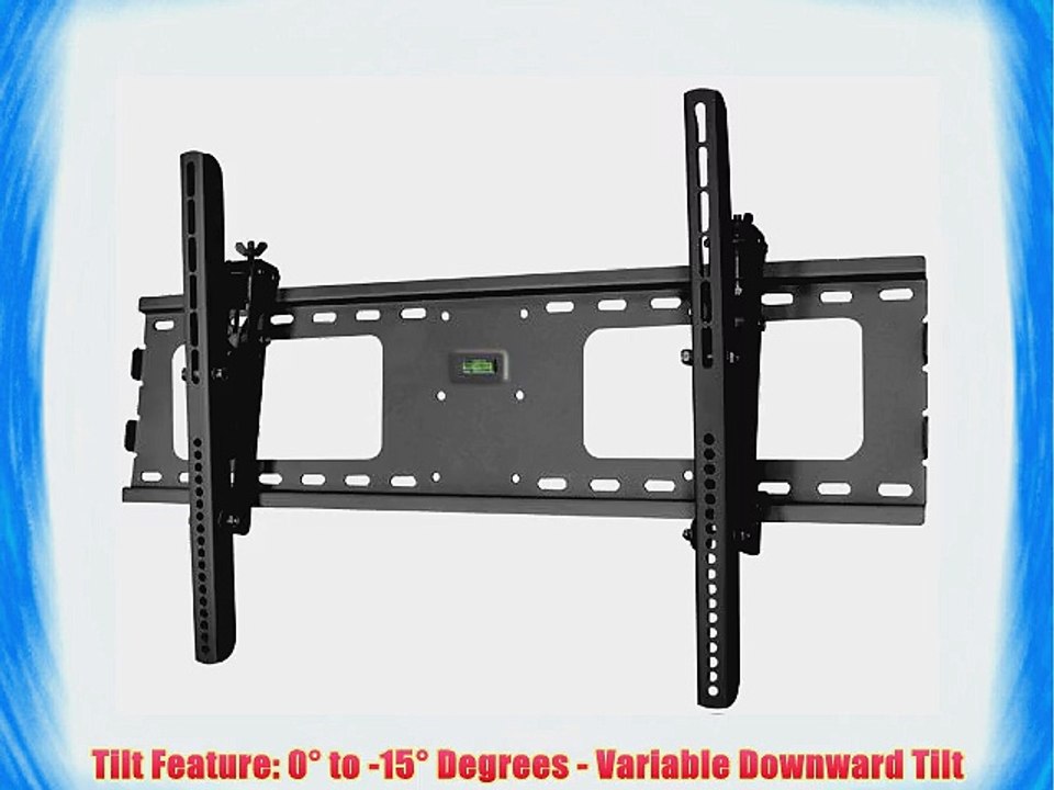 Black Adjustable Tilt/Tilting Wall Mount Bracket for LG 60LM7200 60 inch LED 3D Smart HDTV
