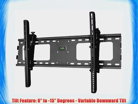 Black Adjustable Tilt/Tilting Wall Mount Bracket for LG 60LM7200 60 inch LED 3D Smart HDTV