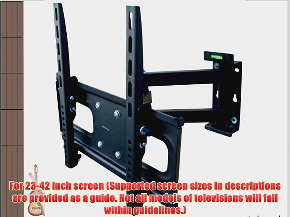 New Universal Adjustable Tilting/Swiveling Articulating Full Motion TV Wall Mount Bracket for