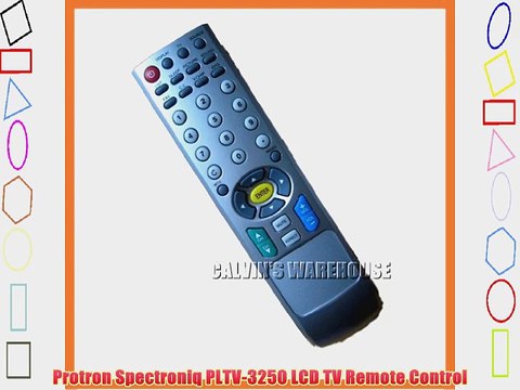 Protron Spectroniq PLTV-3250 LCD TV Remote Control