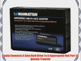 Manhattan 150705 Superspeed USB To SATA Adapter