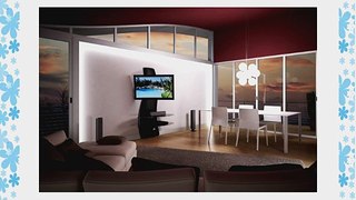 Ollo Meliconi Ghost Design 2000 Rotation Wall Fixture for 32 to 63 TV Screens Gloss Black