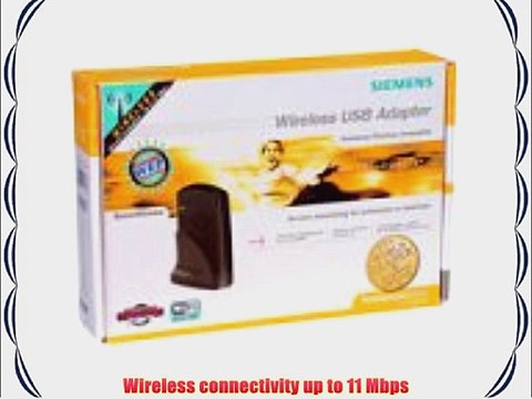 Siemens SpeedStream Wireless USB Adapter (SS1022)