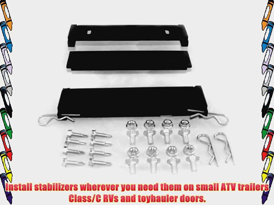 RV Save A Jack Mounting Brackets Attachment Saver Quick Release Protector Save-A-Jack Quck