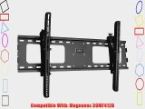 Black Adjustable Tilt/Tilting Wall Mount Bracket for Magnavox 39MF412B 39 inch LCD HDTV TV/Television