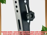 Sunydeal Mounts Flush Tilt Dual Hook Flat Screen TV Wall Mount Bracket for 30-60 inch Plasma