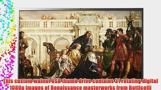 Digital Hi-Definition USB TV Art - Renaissance Masterworks: Paintings by Botticelli DaVinci