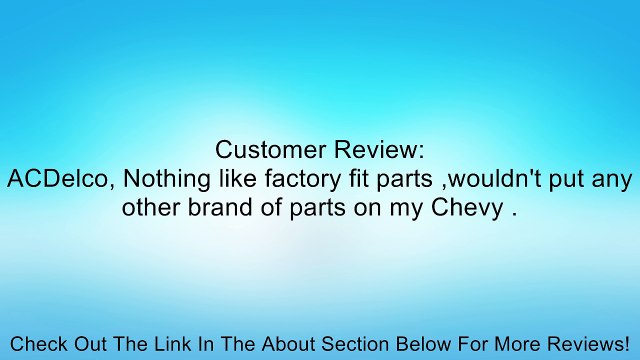 ACDelco 173-0549 Disc Brake Caliper Review