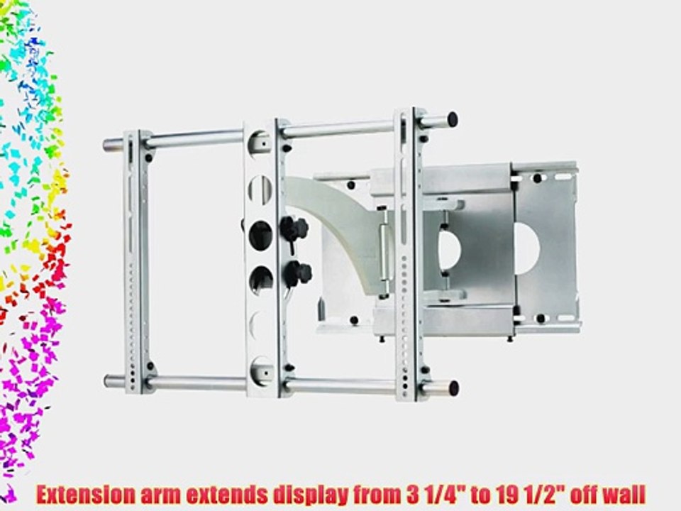 Sanus VMAA18S Articulating Wall Mount for 30 to 56 Displays (Silver)