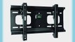 Black Adjustable Tilt/Tilting Wall Mount Bracket for Sceptre X409BV-FHDR 39 inch LED HDTV TV/Television