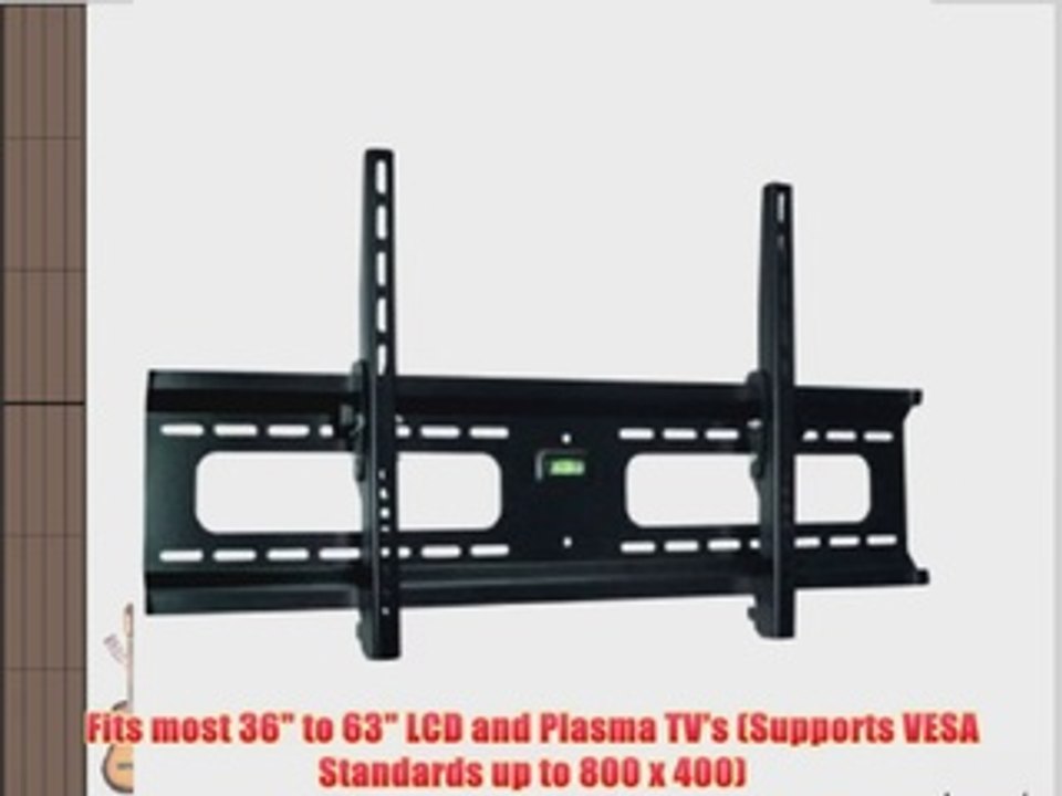 Low Profile Black Tilt/Tilting Wall Mount Bracket for Sony Bravia KDL55HX800 / KDL-55HX800
