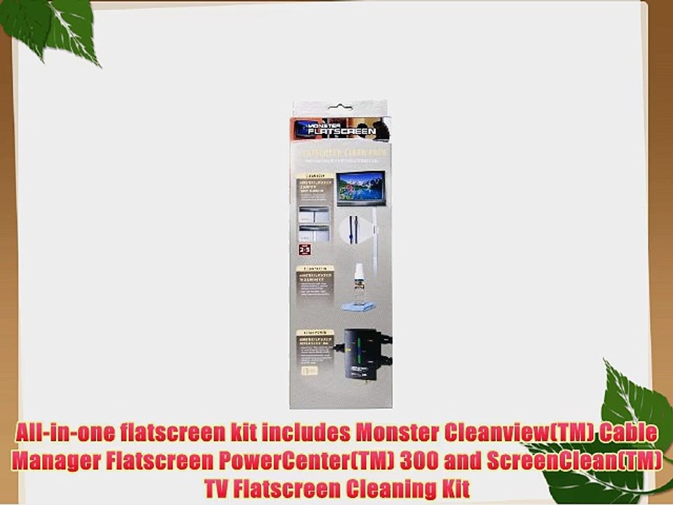 MONSTER FS CLN PACK FlatScreen Clean Pack