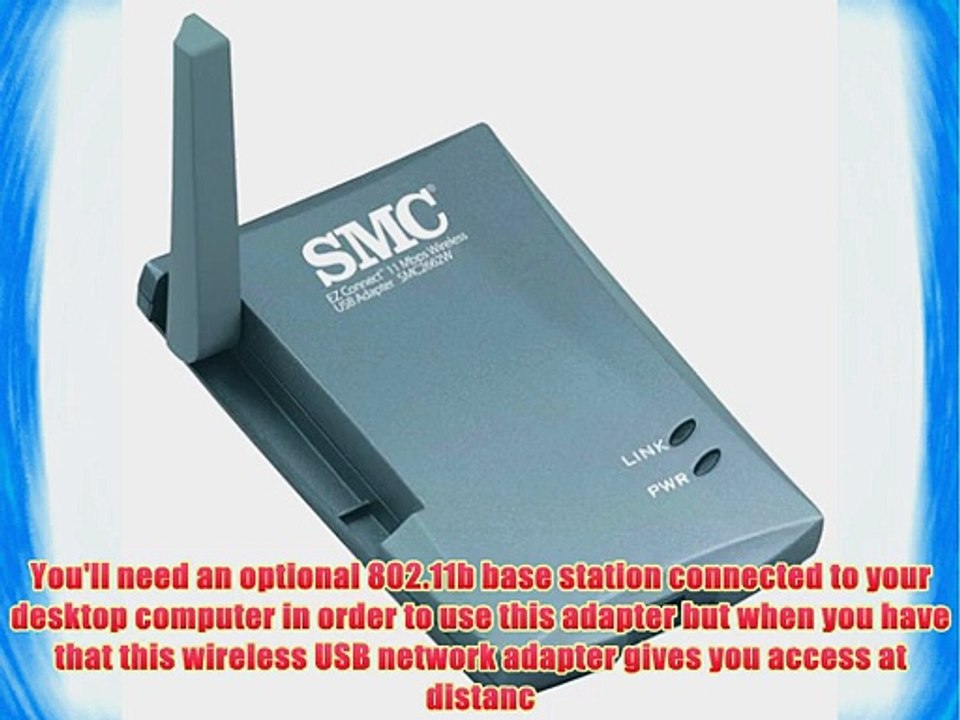 SMC Networks SMC2662W EZ Connect Wireless USB Adapter (11 Mbps)