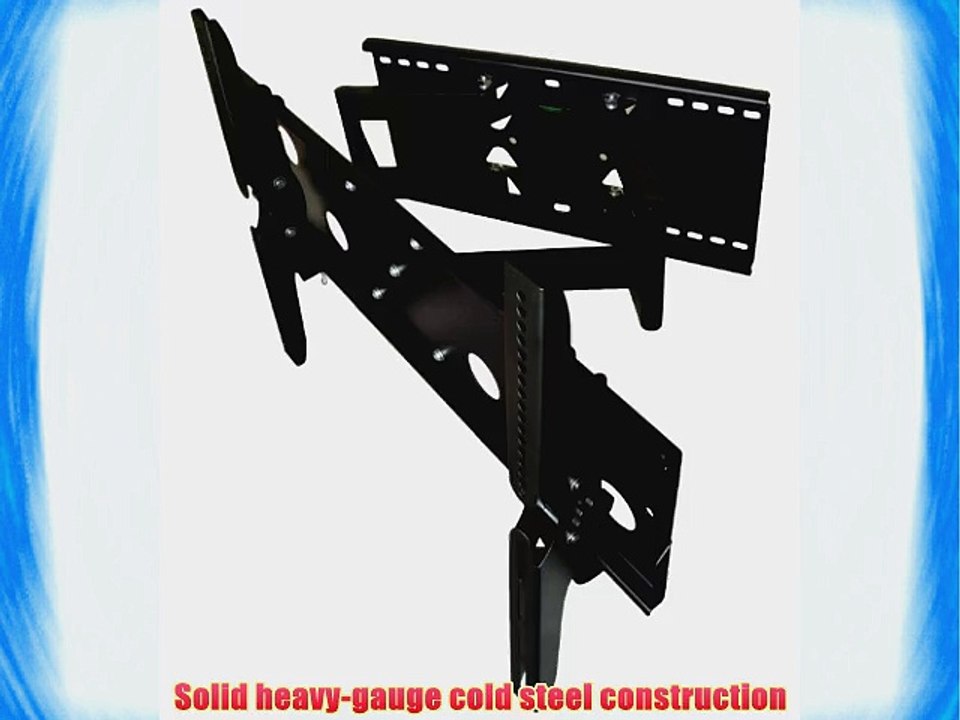 Mount-It! Articulating Dual Arm LCD HD Wall Mount for 32-60 TVs