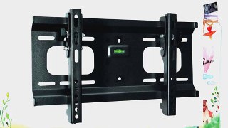 Black Adjustable Tilt/Tilting Wall Mount Bracket for RCA LED40G45RQD 40 inch LED/DVD Combo