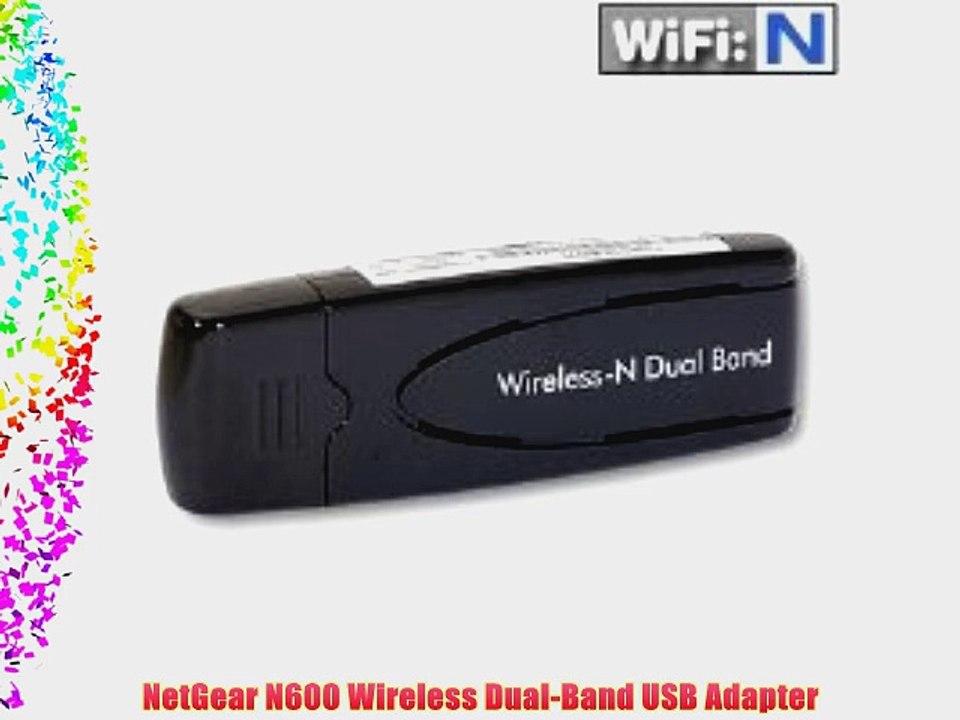 NetGear N600 Wireless Dual-Band USB Adapter