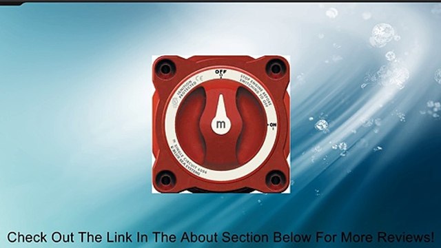 Switch Battery Mini On/Off W/Knob Review