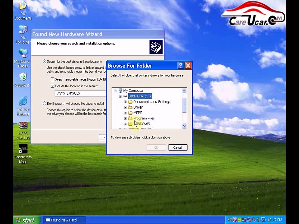 How to install MPPS V16.1.02 software